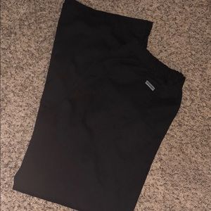Greys Anatomy Black scrub pants